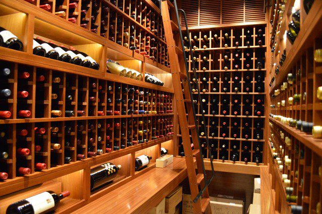 la jolla san diego california wine cellar custom wine room wine wall modern vintage cellars luxury custom wine cellars la img~aafbd fd