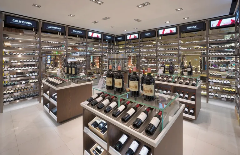 wine duty free shop