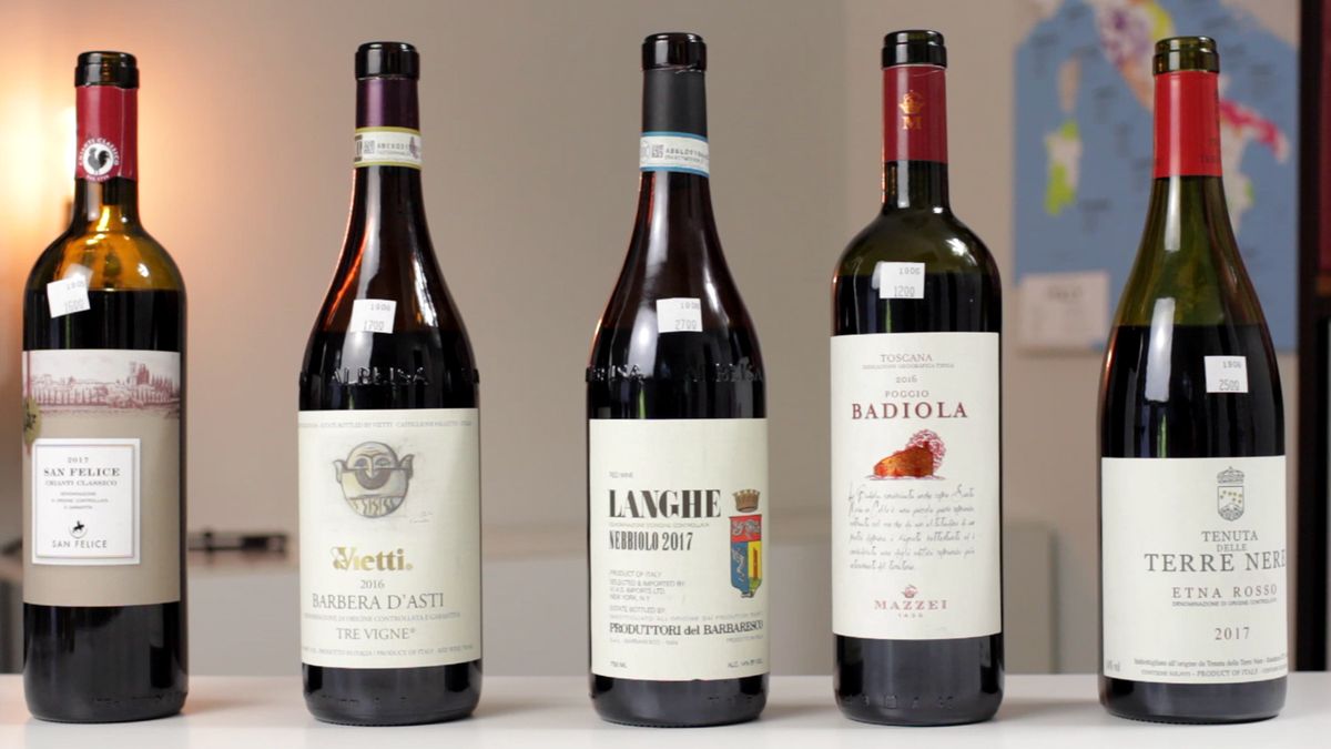 five best italian red wines beginners must try