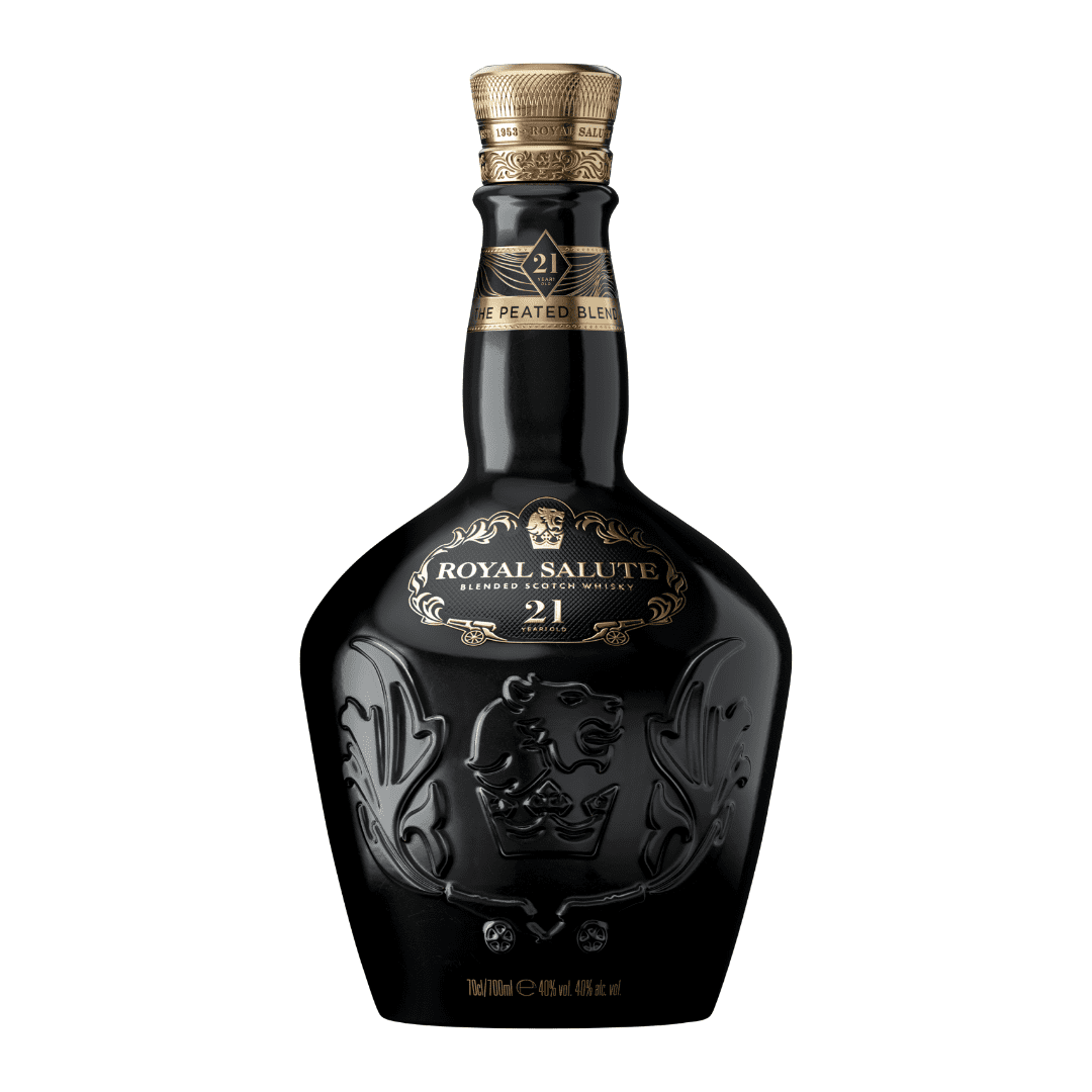 Royal Salute y Peated Blend
